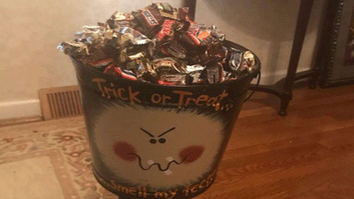 Colerain Township police said they are investigating reports of metal and objects similar to...