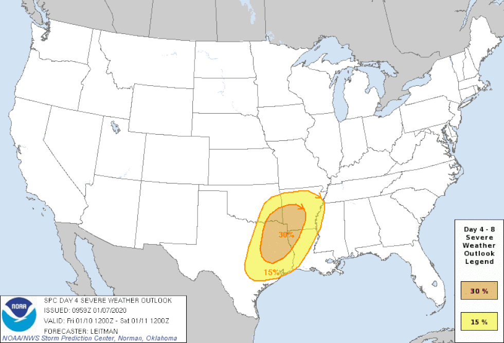 Another round of severe weather is expected for the Deep South this weekend. It is not uncommon...