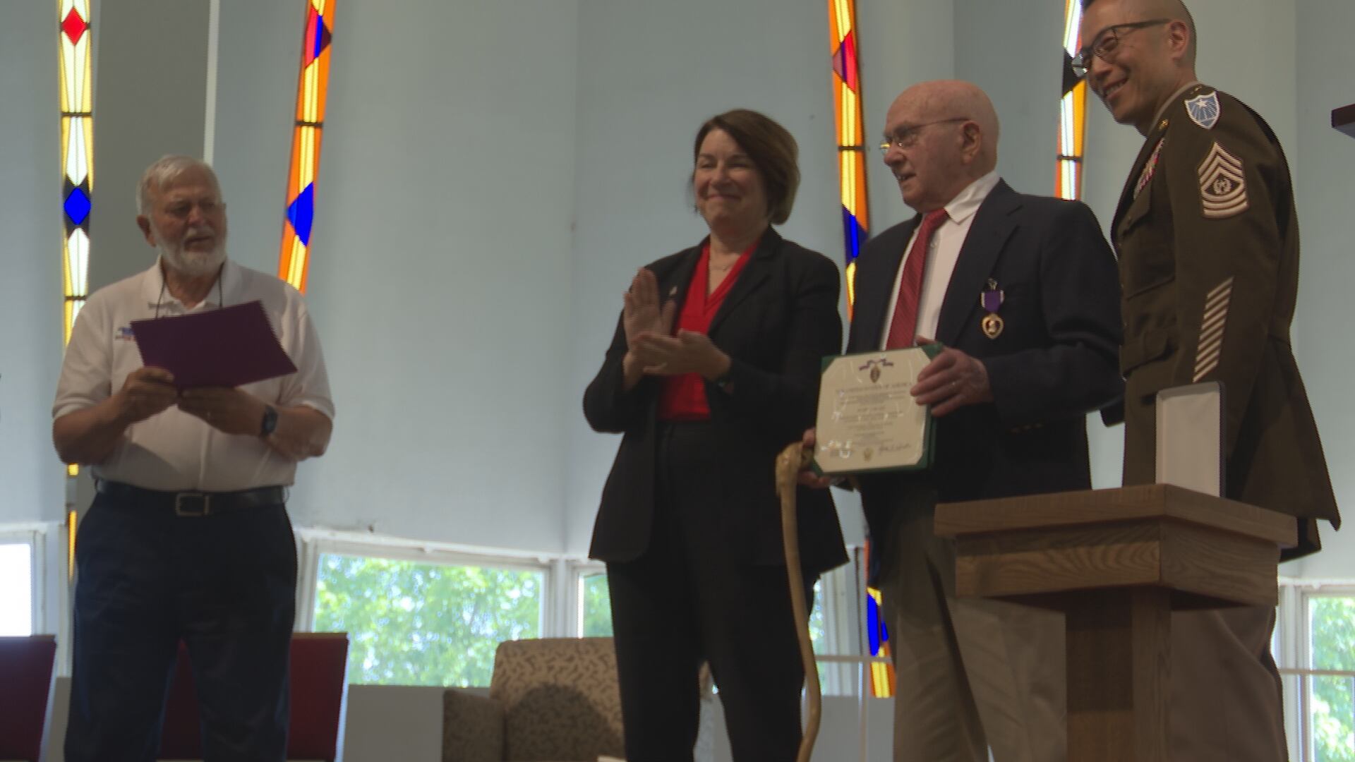 Minnesota Korean War veteran receives his Purple Heart after more than 70 years - Vimarsana News