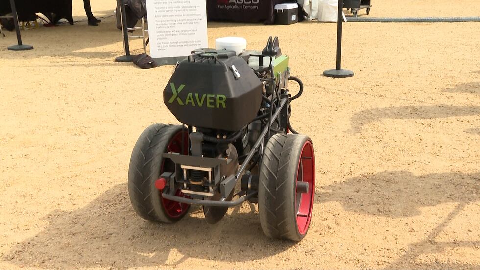The Project Xaver Planting Robot prototype is intended to become part of a swarm of...
