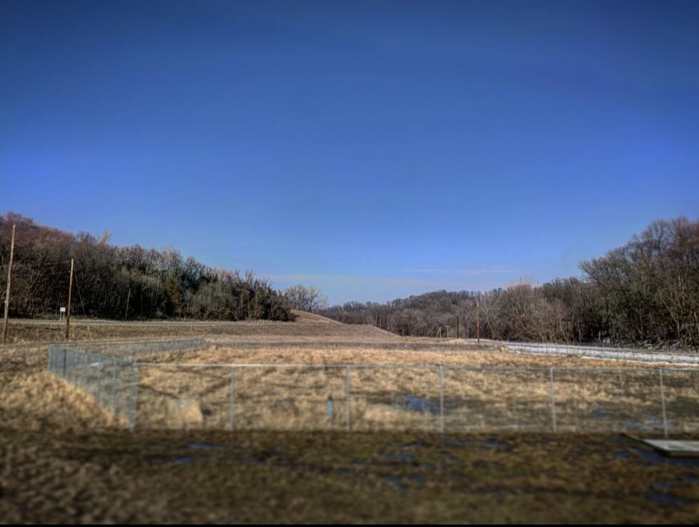 Blue Earth Community Farm in March of 2021 - a blank slate for their future plans.