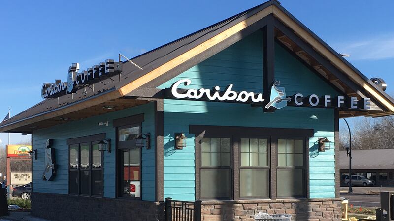 The new Caribou Cabin in St. Peter is one of the company’s new small-format locations and will...