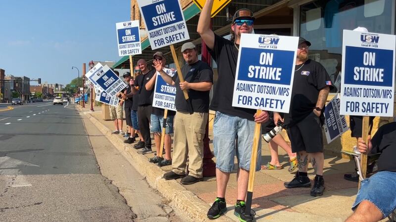 Eighty workers from Dotson Iron Castings, which was recently bought by MacLean Power, are on...