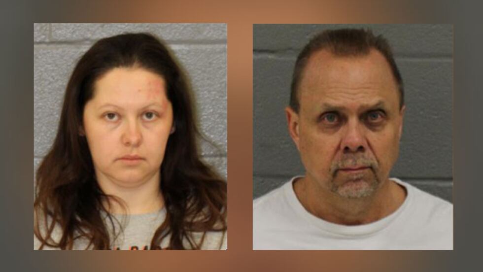 Police said they have charged Diana Cojocari, left, and Christopher Palmiter, right, for...