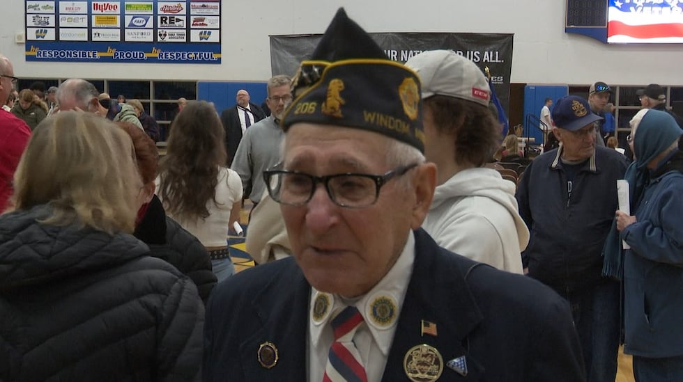 Fred Meyer is one of the more than 25 veterans who attended. For him, it’s more special...