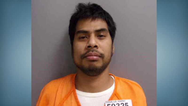 Harny Dosalua of Lakeside, Iowa is charged second-degree sexual abuse.