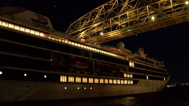Viking Octantis cruise ship makes final arrival for season